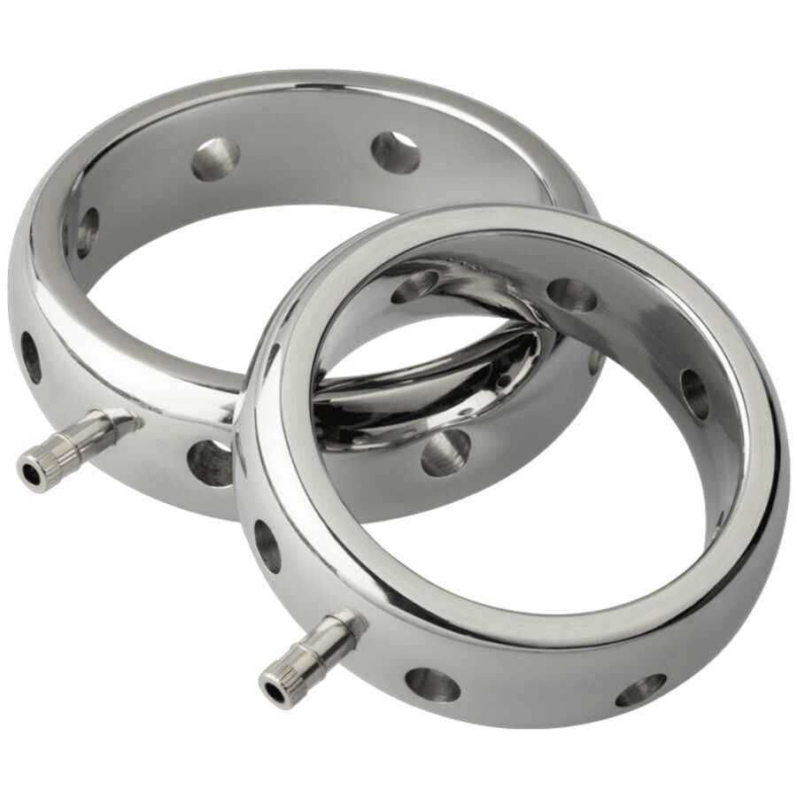 ELECTRASTIM - ANEL ELETROMAGNÉTICO DE METAL PRESTIGE PARA PÊNIS 46 MM