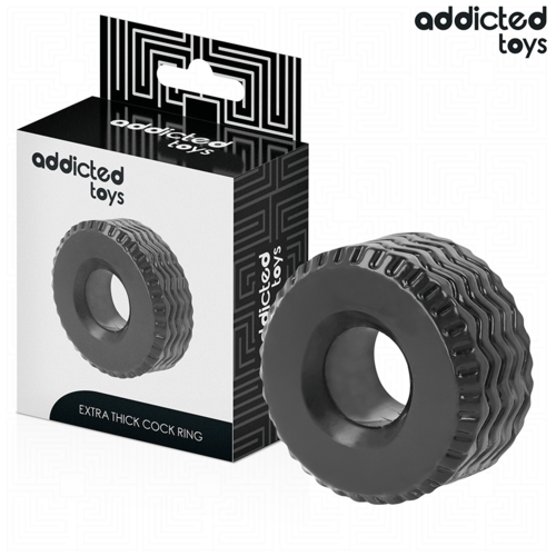 ANEL DE PÉ EXTRA GROSSO - ADDICTED TOYS ANEL PENIANO EXTRA GROSSO - VIBRA24 SEXSHOP