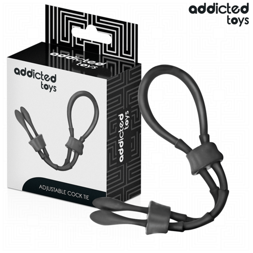 ADDICTED TOYS - Corda de Silicone para Pénis Ajustável para Conforto e Prazer - VIBRA24 SEXSHOP