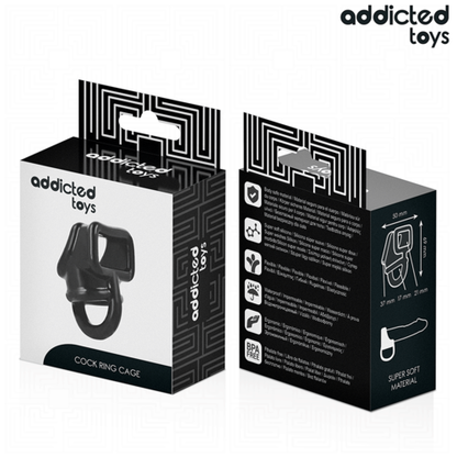 ADDICTED TOYS - Anel para Pénis Gaiola para Estímulo Masculino - VIBRA24 SEXSHOP