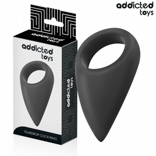 Anel de Pénis em Forma de Lágrimas - Addicted Toys para Prazer Intenso - VIBRA24 SEXSHOP