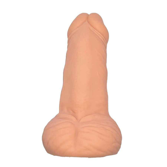 DIABLO PICANTE - BRINQUEDO ANTI-STRESS EM FORMATO DE PÊNIS COR DE CARNE