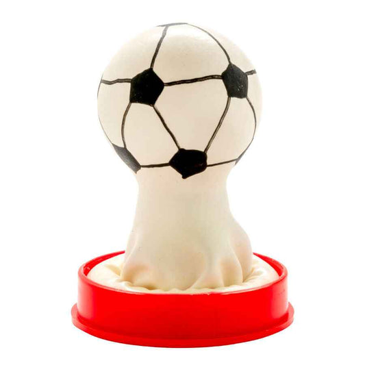 CONDOMERIE - PRESERVATIVOS NOVIDADES PINTADOS À MÃO FUTEBOL