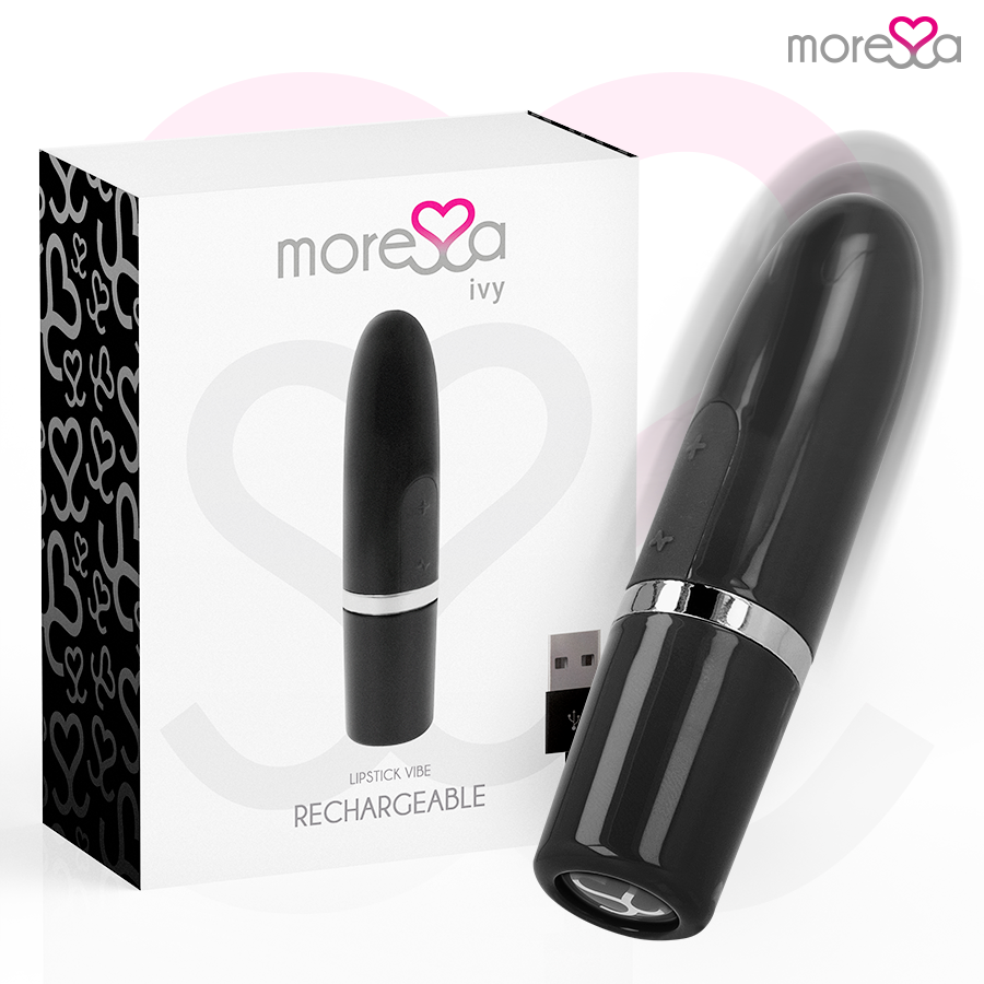 MORESSA - IVY VIBRADOR ESTIMULADOR VIAGEM PRETO - VIBRA24 SEXSHOP