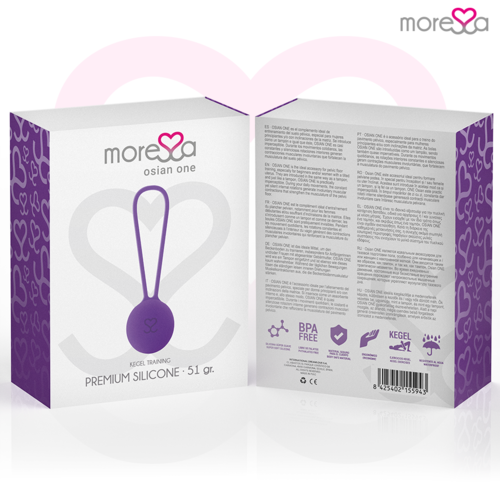 MORRESA - Bolas Chinesas Moressa Osian One Premium Silicone Lilás