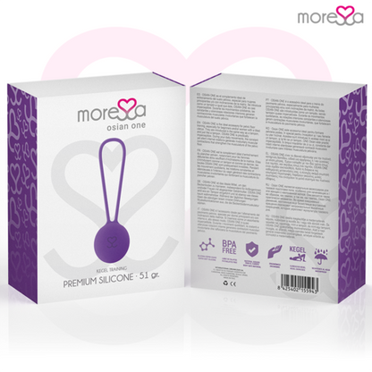 MORRESA - Bolas Chinesas Moressa Osian One Premium Silicone Lilás