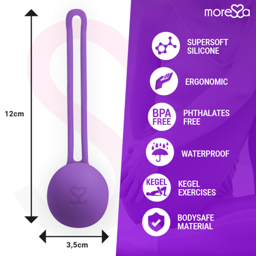 MORRESA - Bolas Chinesas Moressa Osian One Premium Silicone Lilás