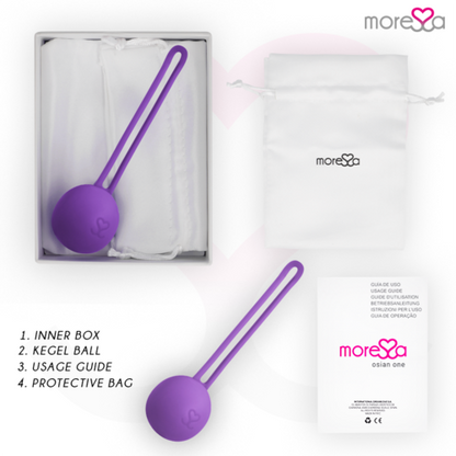 MORRESA - Bolas Chinesas Moressa Osian One Premium Silicone Lilás