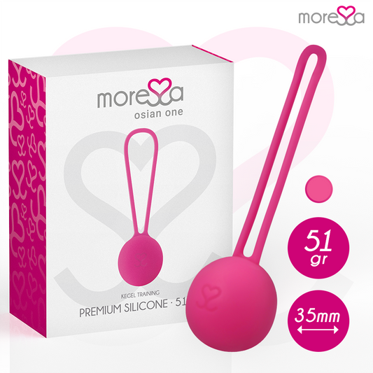 MORESSA - OSIAN ONE PREMIUM SILICONE ROSA - VIBRA24 SEXSHOP