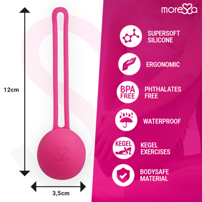 Bolas Chinesas Moressa OSIAN ONE Premium Silicone Rosa