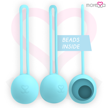 MORESSA - OSIAN ONE PREMIUM SILICONE TURQUESA - Bolas Chinesas Moressa