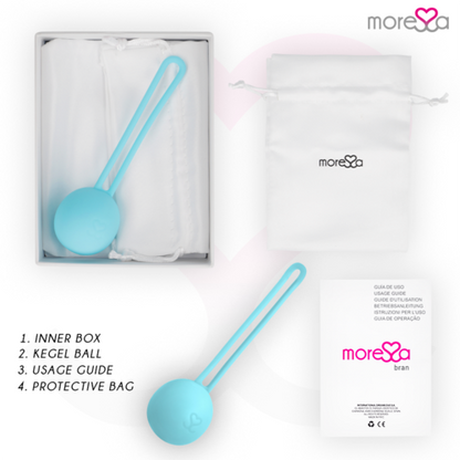 MORESSA - OSIAN ONE PREMIUM SILICONE TURQUESA - Bolas Chinesas Moressa