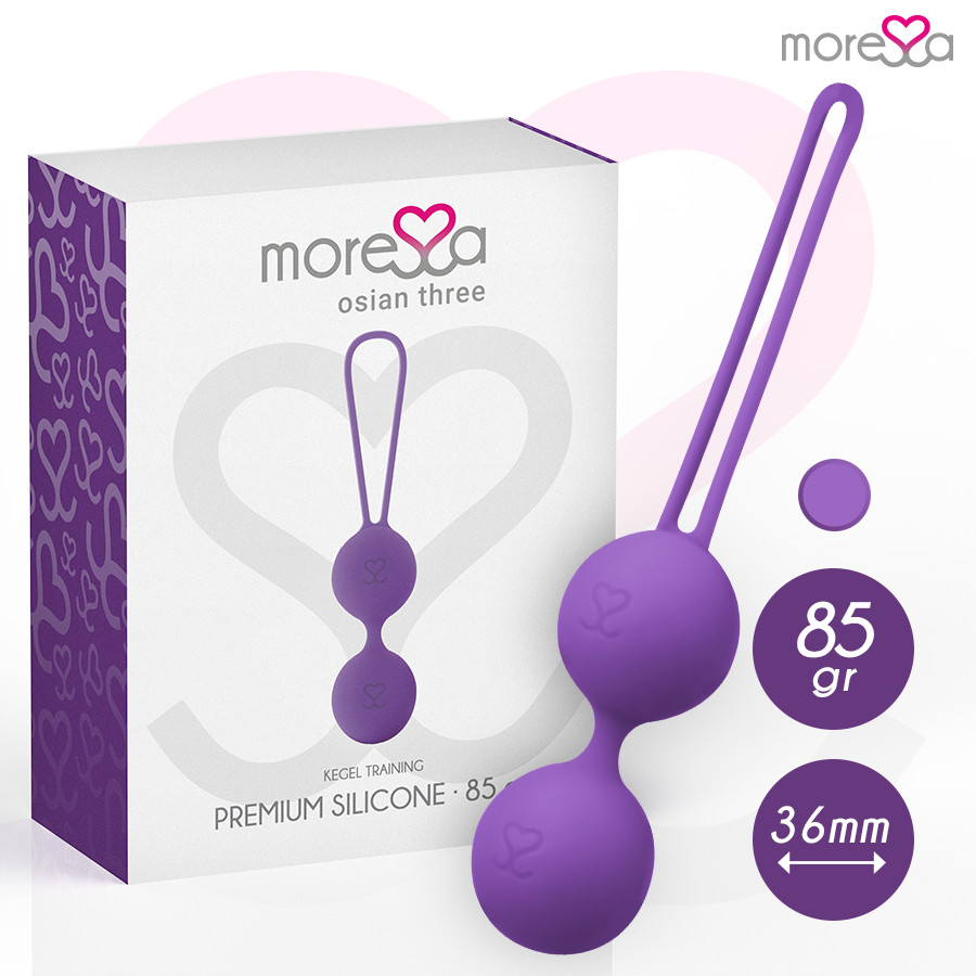 MORESSA - OSIAN TRÊS SILICONE PREMIUM LILS - VIBRA24 SEXSHOP