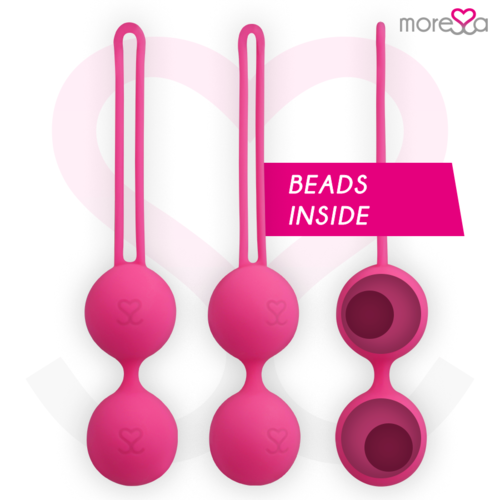 MORRESA - OSIAN TRÊS SILICONE PREMIUM ROSA | Bolas Chinesas Moressa