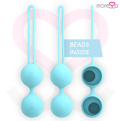 MORESSA - OSIAN TRÊS SILICONE TURQUESA PREMIUM para Bolas Chinesas
