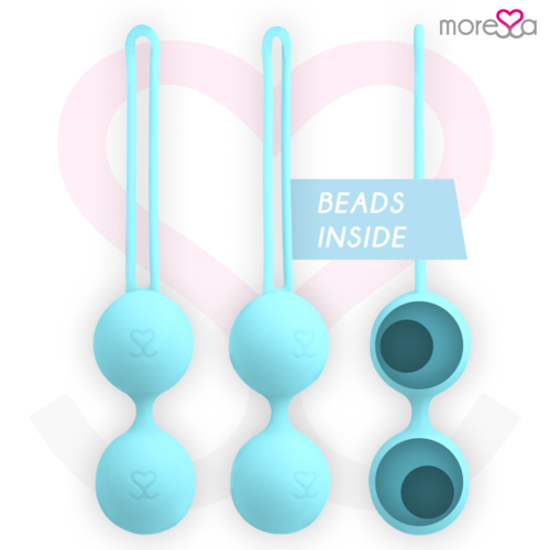 MORESSA - OSIAN TRÊS SILICONE TURQUESA PREMIUM para Bolas Chinesas