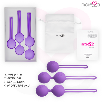 Moresa - Conjunto de Bolas Chinesas Silicone Premium Osian Lils