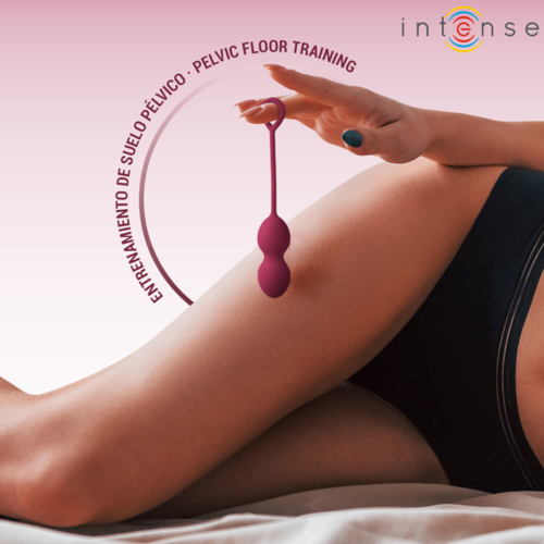 INTENSE - KIT CHARLI BOLA KEGEL BURGUNDY