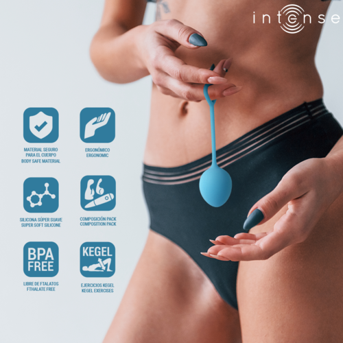 INTENSE - KIT BOLAS DE KEGEL CHARLI AZUL