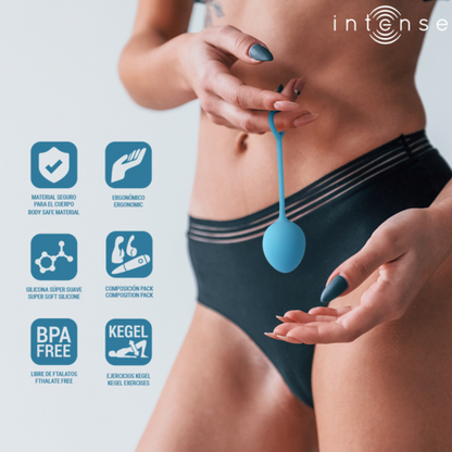 INTENSE - KIT BOLAS DE KEGEL CHARLI AZUL