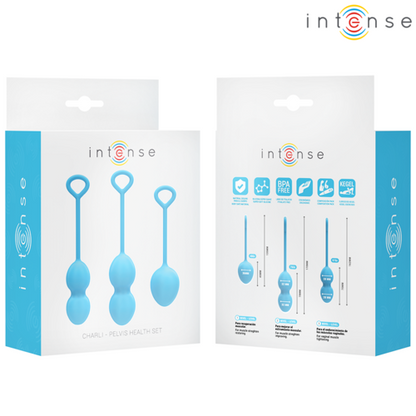 INTENSE - KIT BOLAS DE KEGEL CHARLI AZUL