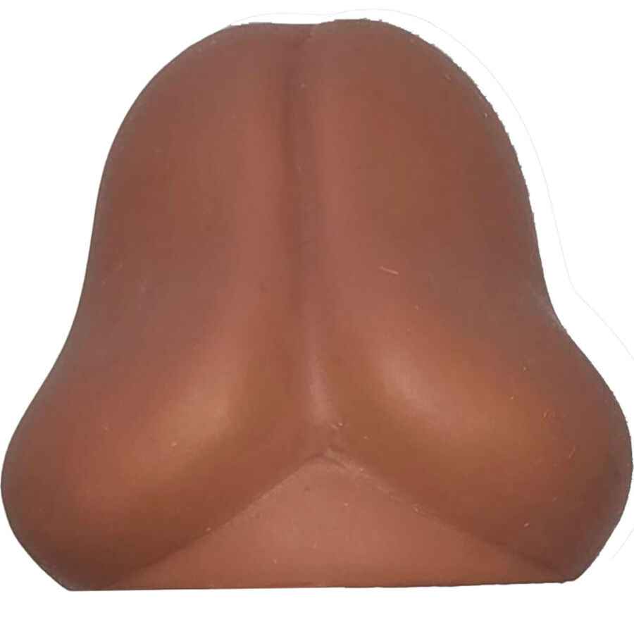DIABLO PICANTE - PÊNIS ANTI-STRESS COR MARROM