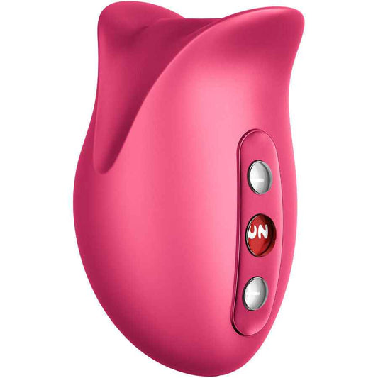 FUN FACTORY - VIBRADOR BELLE AIR PULSE FRAMBOESA - VIBRA24 SEXSHOP