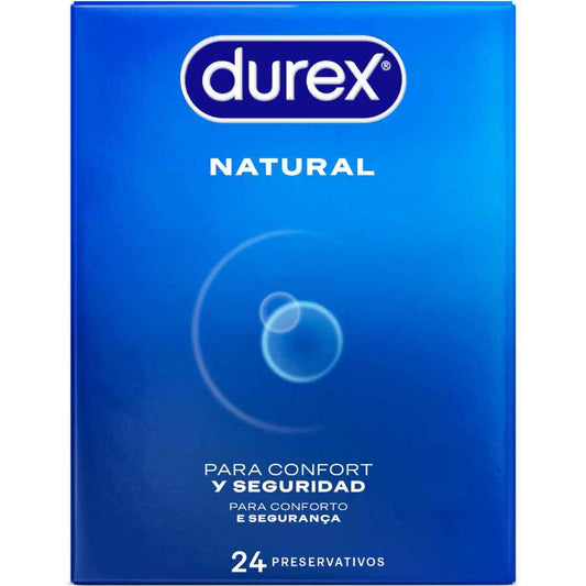 DUREX - PRESERVATIVOS NATURAIS 24 UNIDADES