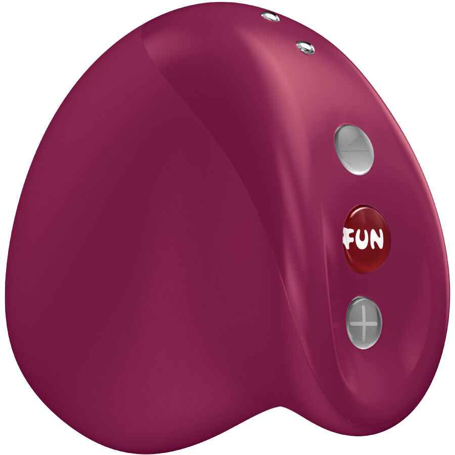 FUN FACTORY - VIBRADOR MEA AIR PULSE VERMELHO VINHO - VIBRA24 SEXSHOP