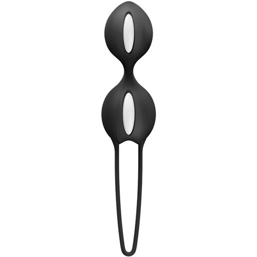 Bolas de Kegel FUN FACTORY SMARTBALLS DUO Pretas para saúde íntima