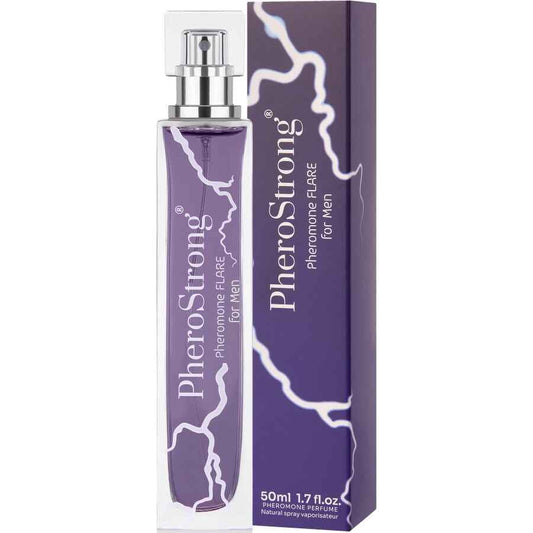 PHEROSTRONG - FLARE PERFUME COM FEROMÔNIOS PARA HOMENS 50 ML