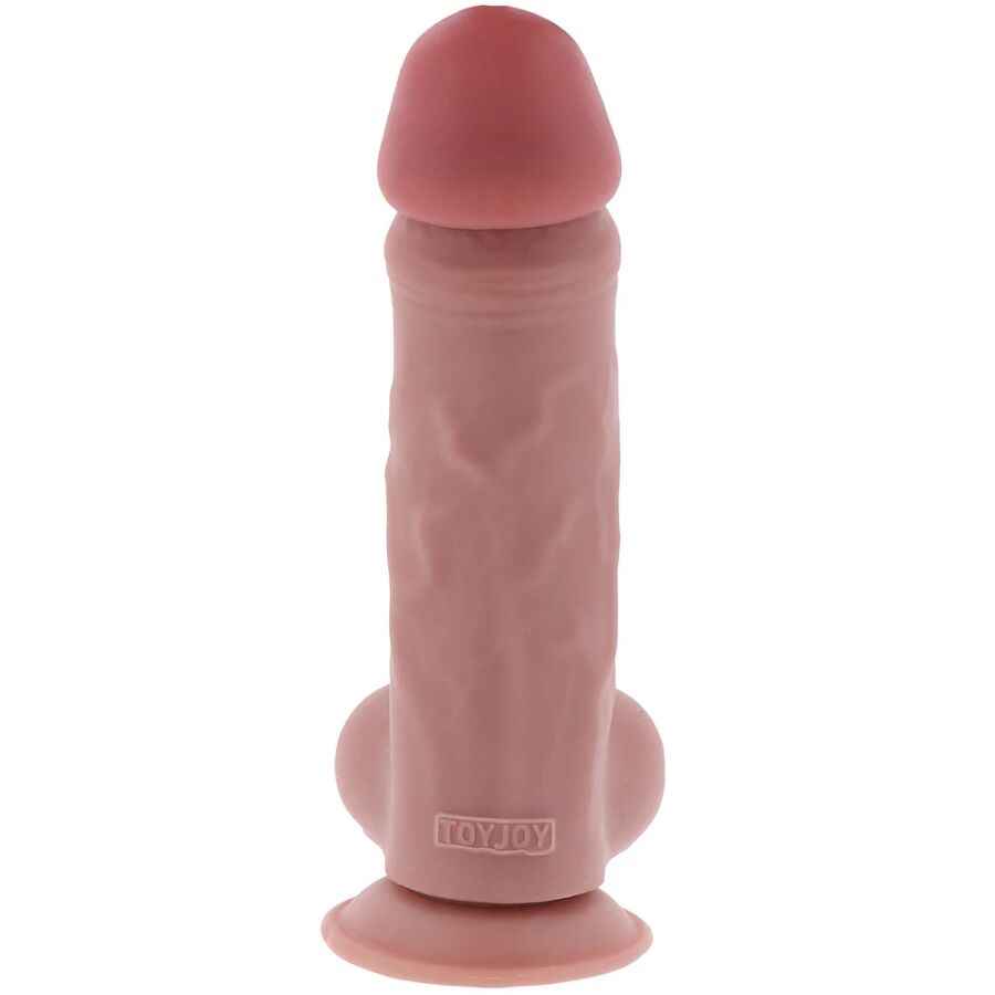 GET REAL - PÊNIS REALISTA DE LUXO COM TESTÍCULOS EXTRA GROSSOS DE 23 CM