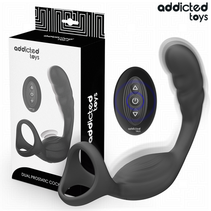 Anel Peniano para Próstata com Controle Remoto - Addicted Toys - VIBRA24 SEXSHOP