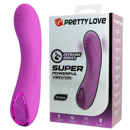 PRETTY LOVE - DJ DICK VIBRADOR ROXO PARA PONTO G