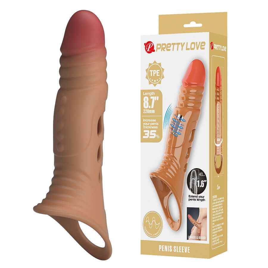 PRETTY LOVE - CAPA VIBRATÓRIA PARA PÊNIS - VIBRA24 SEXSHOP