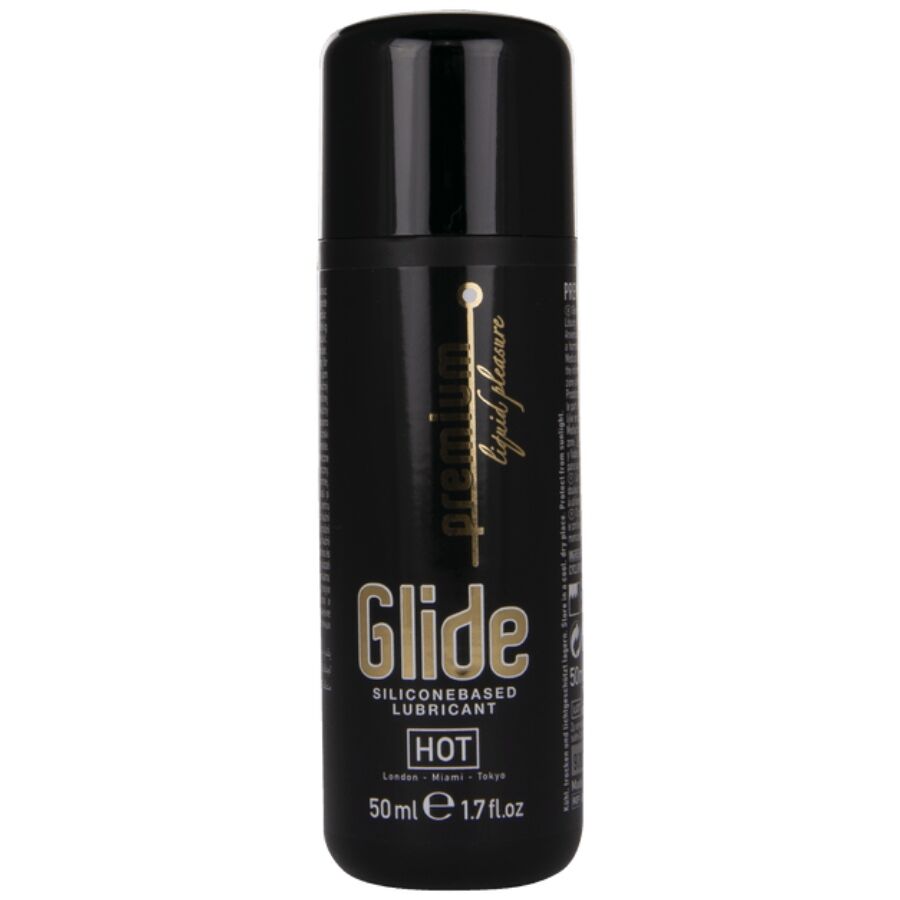 HOT - LUBRIFICANTE PREMIUM À BASE DE SILICONE 50 ML