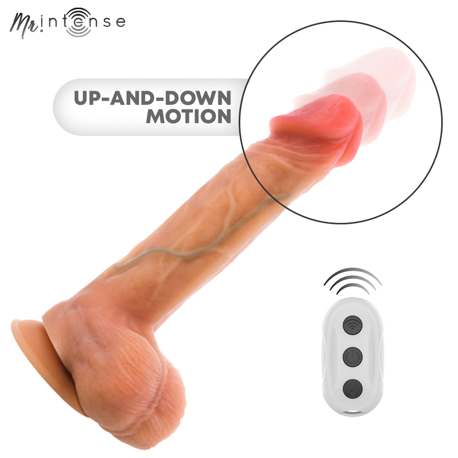 Mr Intense – Logan: Vibrador com Calor, Movimento e Controle Remoto para Experiência Premium