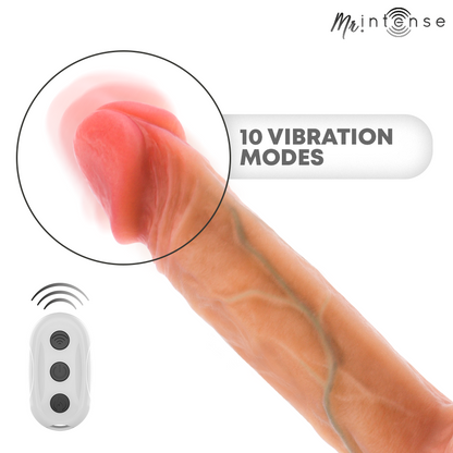 Mr Intense – Logan: Vibrador com Calor, Movimento e Controle Remoto para Experiência Premium