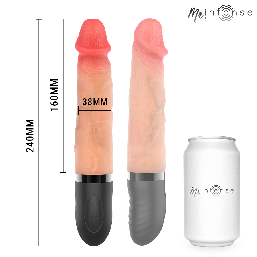 Mr Intense – Jean Up&Down: Vibrador com Movimento, Calor e 10 Modos para Estimulação Dinâmica