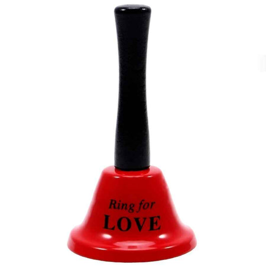 DIABLO PICANTE - SINO DE MÃO VERMELHO RING FOR LOVE