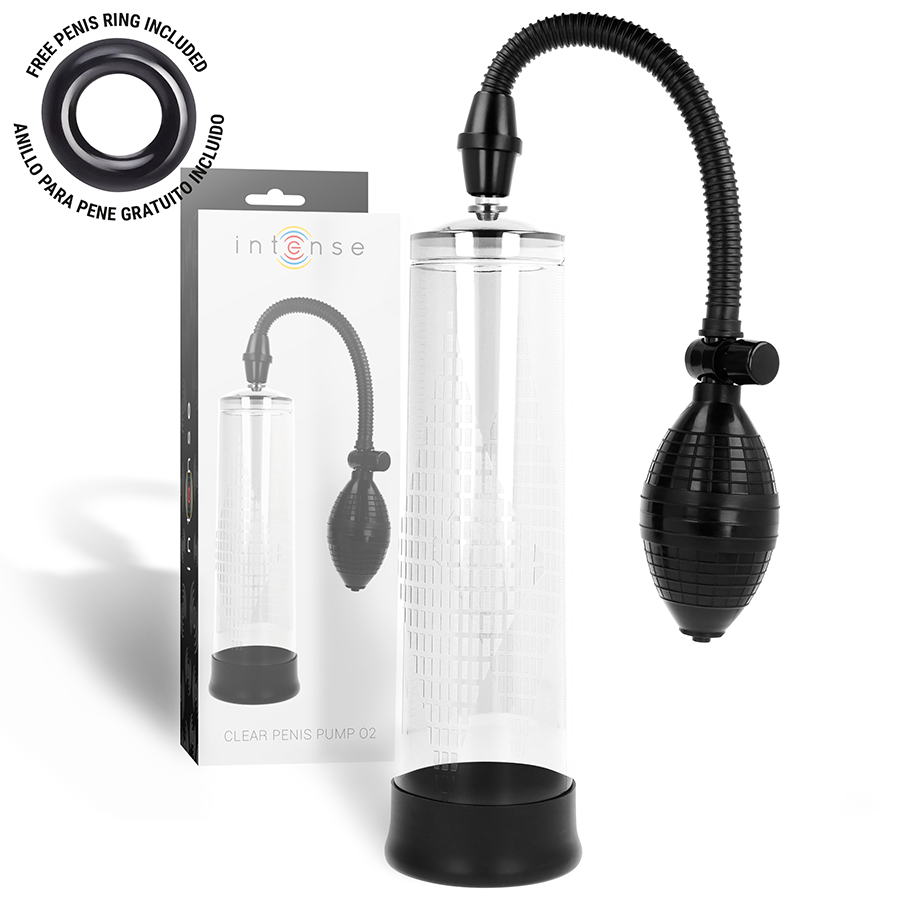 INTENSE - BOMBA TRANSPARENTE 02 - VIBRA24 SEXSHOP