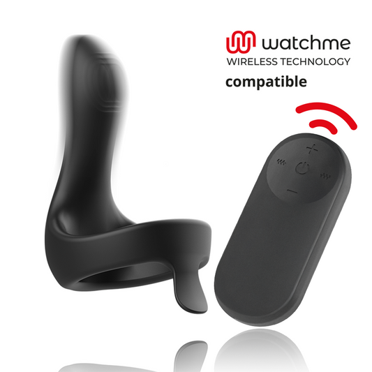 ANBIGUO - ARKADIO ESTIMULADOR DE GLANDE E PERÍNEO COMPATÍVEL COM TECNOLOGIA SEM FIOS WATCHME - VIBRA24 SEXSHOP