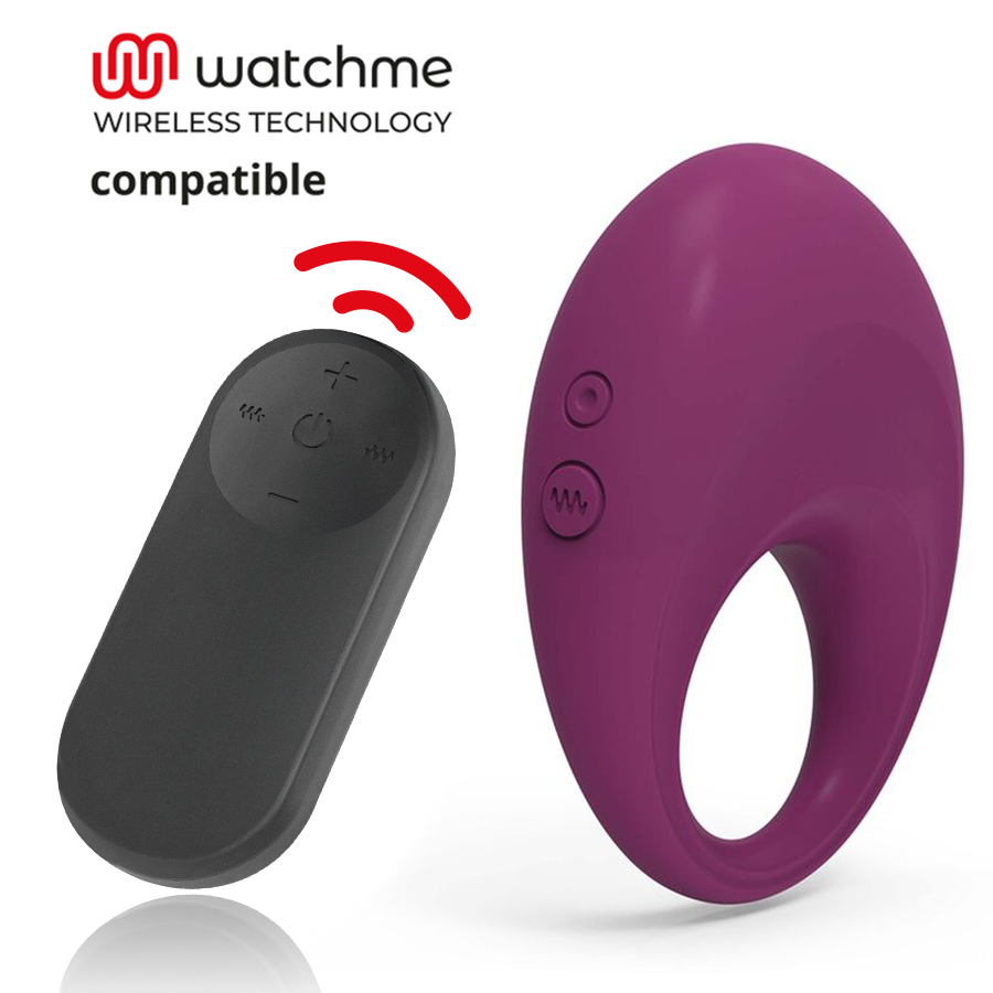COVERME - DYLAN ANEL RECARREGÁVEL + CONTROLO REMOTO WATCHME - VIBRA24 SEXSHOP