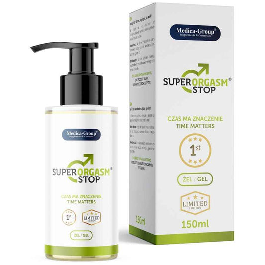 MEDICA GROUP - SUPER ORGASM STOP GEL ÍNTIMO PARA HOMENS 150 ML
