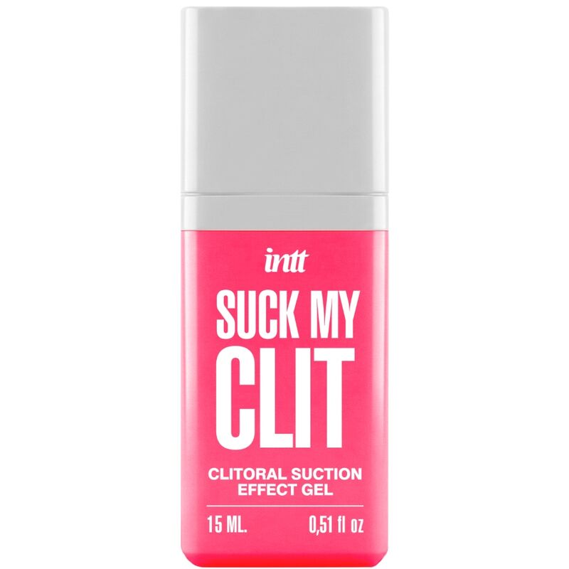 INTT – Suck My Clit Gel: Gel Inovador com Efeito de Sucção, Vibração e Aquecimento em Sabor Morango Silvestre