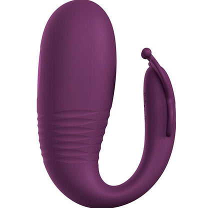 PRETTY LOVE - VIBRADOR DE OVO COM ACIONAMENTO POR APLICATIVO KLAY ROXO