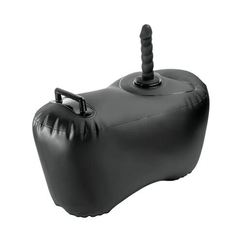 FETISH FANTASY SERIES - SOFÁ INSUFLÁVEL BODY DOCK COM DILDO 69,2 CM PRETO