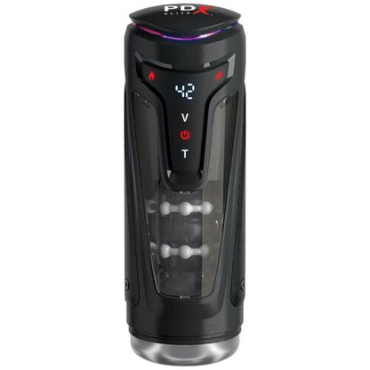 PDX ELITE - MOTO-BATOR PRO MASTURBADOR AUTOMÁTICO COM VIBRAÇÃO E AQUECIMENTO 26,5 CM