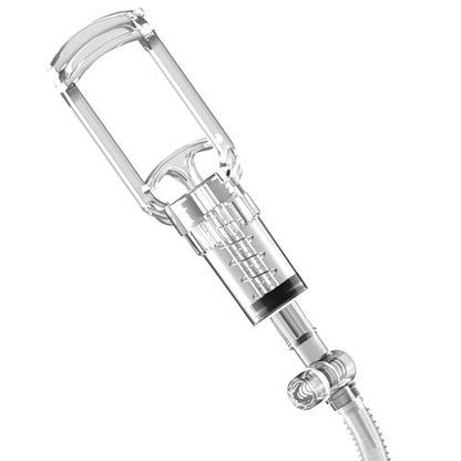 PDX ELITE - VIEWTUBE VAC XXL TRANSPARENTE STROKER COM BOMBA DE SUCÇÃO 27,3 CM