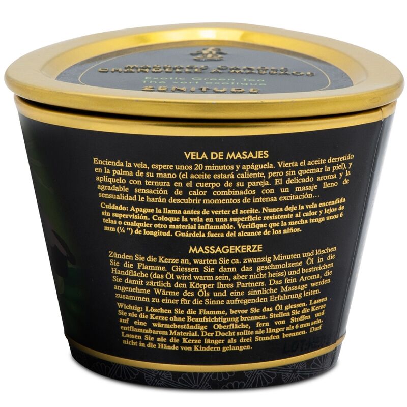 Shunga – Vela de Massagem Manga: Aroma Frutado e Óleo Quente para uma Experiência Sensorial Exótica